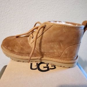 Ugg ankle tie up boots